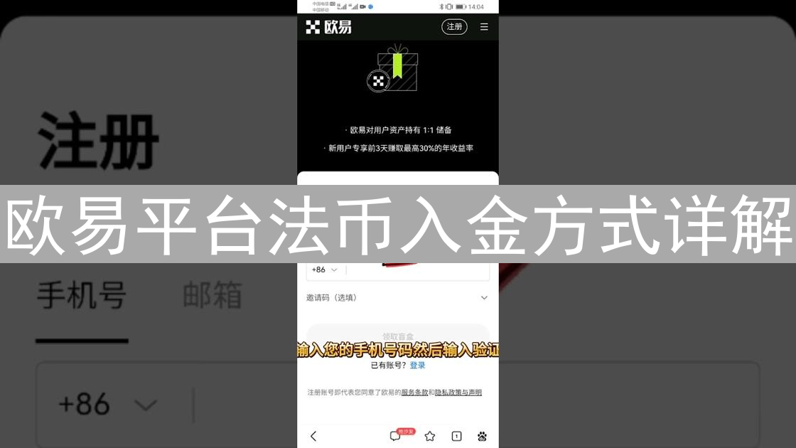 欧易平台法币入金方式详解