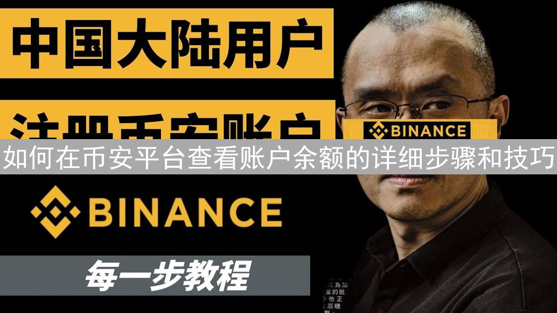 如何在币安平台查看账户余额的详细步骤和技巧