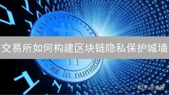 交易所如何构建区块链隐私保护城墙：技术与策略解析