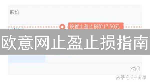 欧意网止盈止损指南：风险管理与收益锁定