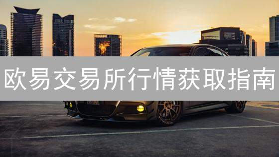 欧易交易所行情获取指南：实时数据与交易决策