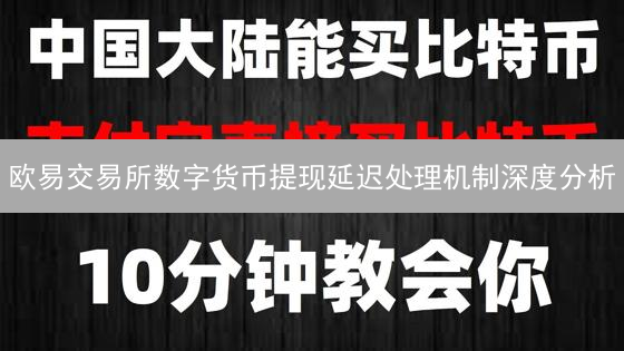 欧易交易所数字货币提现延迟处理机制深度分析