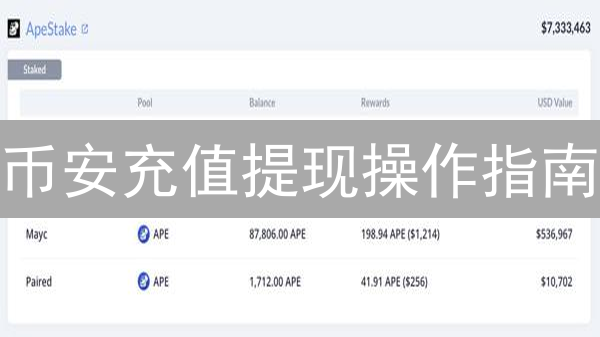 币安充值提现操作指南：轻松管理您的加密资产