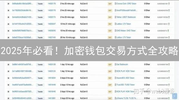 2025年必看！加密钱包交易方式全攻略？新手快速上手指南！