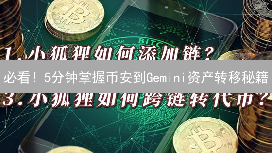 必看！5分钟掌握币安到Gemini资产转移秘籍