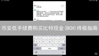 币安低手续费购买比特现金(BCH)终极指南