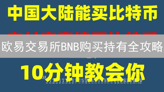 欧易交易所BNB购买持有全攻略：价值、步骤详解