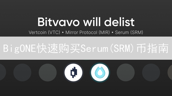 BigONE快速购买Serum(SRM)币指南：详细步骤解析