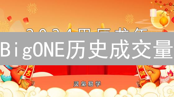 BigONE历史成交量：解构趋势，洞悉交易对潜力