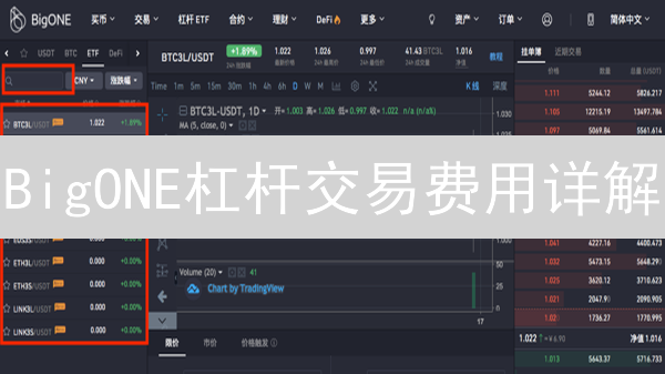 BigONE杠杆交易费用详解：成本控制深度解析