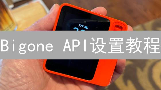 Bigone API设置教程：自动化交易潜力解锁