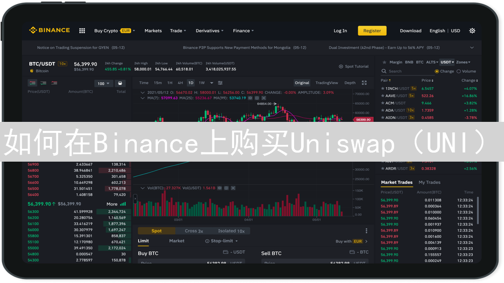 如何在Binance上购买Uniswap（UNI）