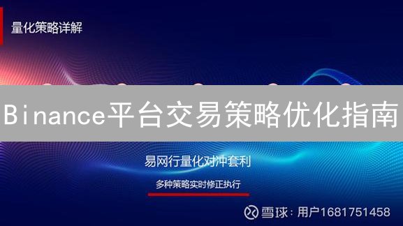 Binance平台交易策略优化指南：助您在加密市场游刃有余