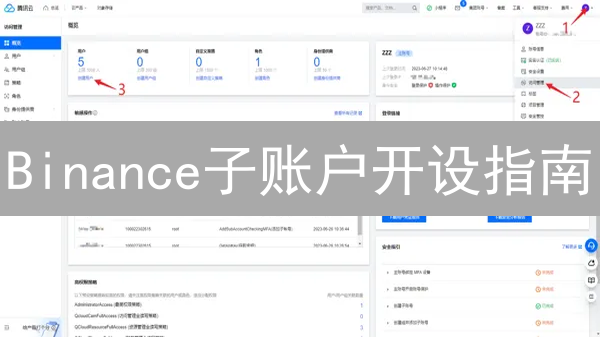Binance子账户开设指南：步骤详解与注意事项