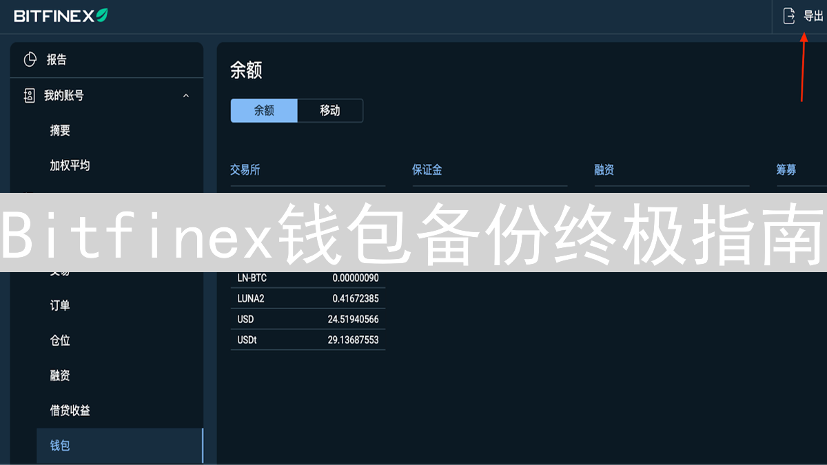 Bitfinex钱包备份终极指南：保护您的数字资产安全