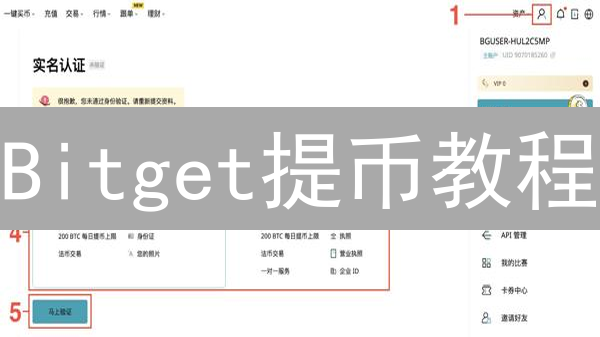 Bitget提币教程：2025年快速提现指南？新手也能学会！