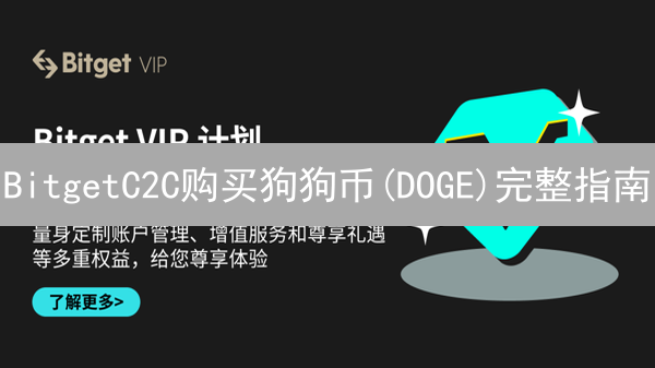 BitgetC2C购买狗狗币(DOGE)完整指南