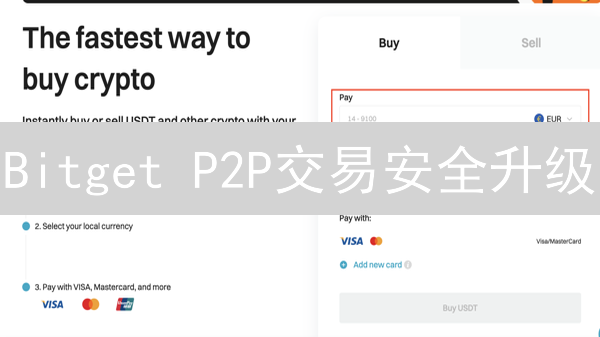 Bitget P2P交易安全升级：防范欺诈，保障资产！