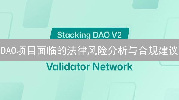 DAO项目面临的法律风险分析与合规建议
