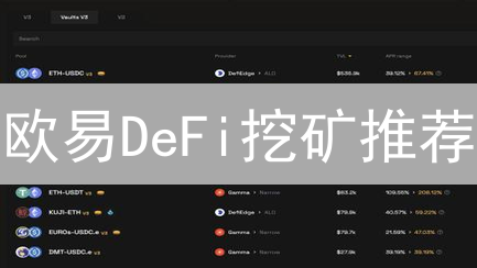 欧易DeFi挖矿推荐：探索Compound、Aave等高收益项目