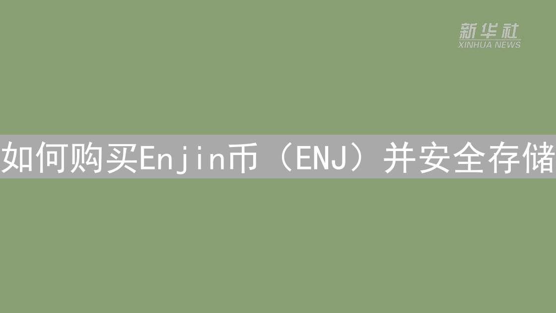 如何购买Enjin币（ENJ）并安全存储
