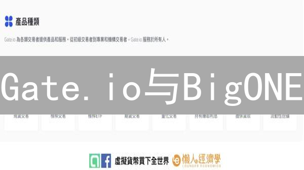 Gate.io与BigONE：功能、费用、安全及用户体验深度对比分析