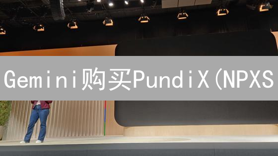 Gemini购买PundiX(NPXS/PUNDIX)详细指南：新手友好教程
