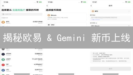 揭秘欧易 & Gemini 新币上线：抢占财富先机？新手必看！