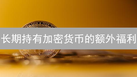 长期持有加密货币的额外福利：HODL之外的更多期待
