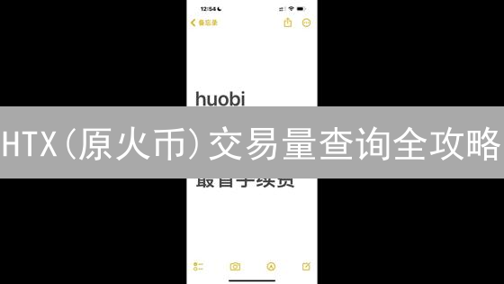 HTX(原火币)交易量查询全攻略：抓住市场脉搏，掘金币圈！