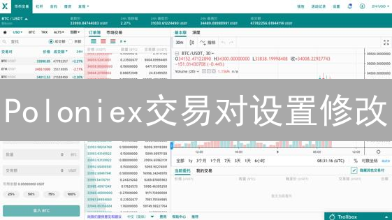 Poloniex交易对设置修改：深度解析与个性化定制指南