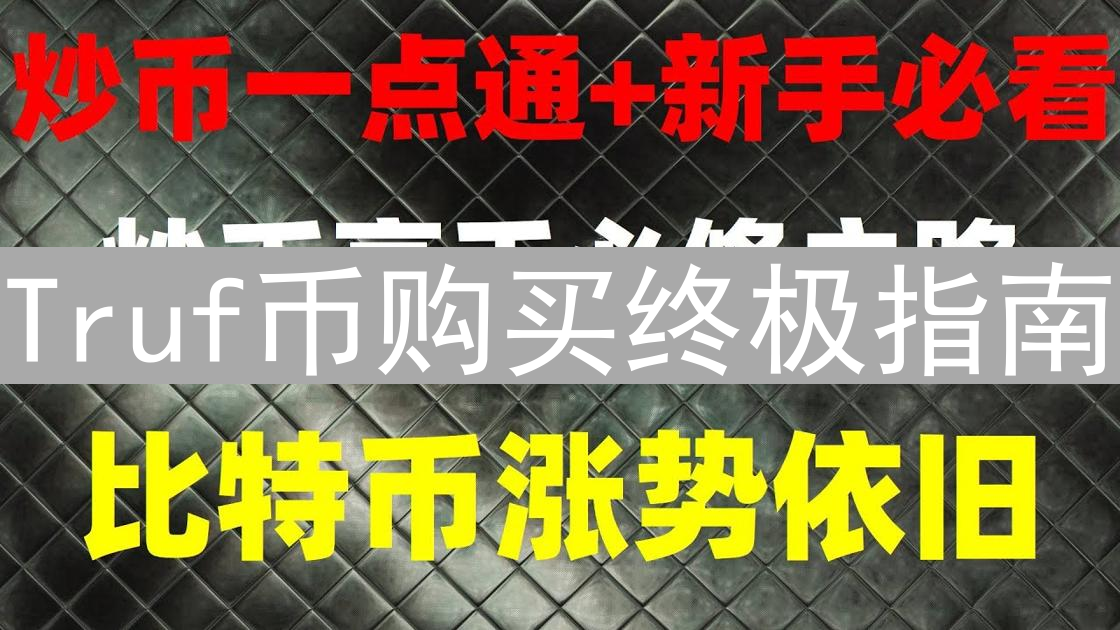 Truf币购买终极指南：安全可靠平台选择与投资策略分析