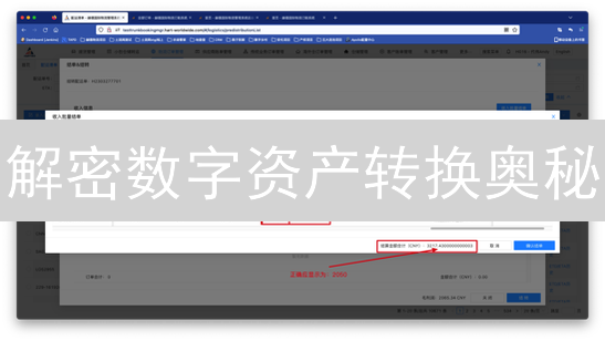 解密数字资产转换奥秘：从'r)^S+MwL'入手